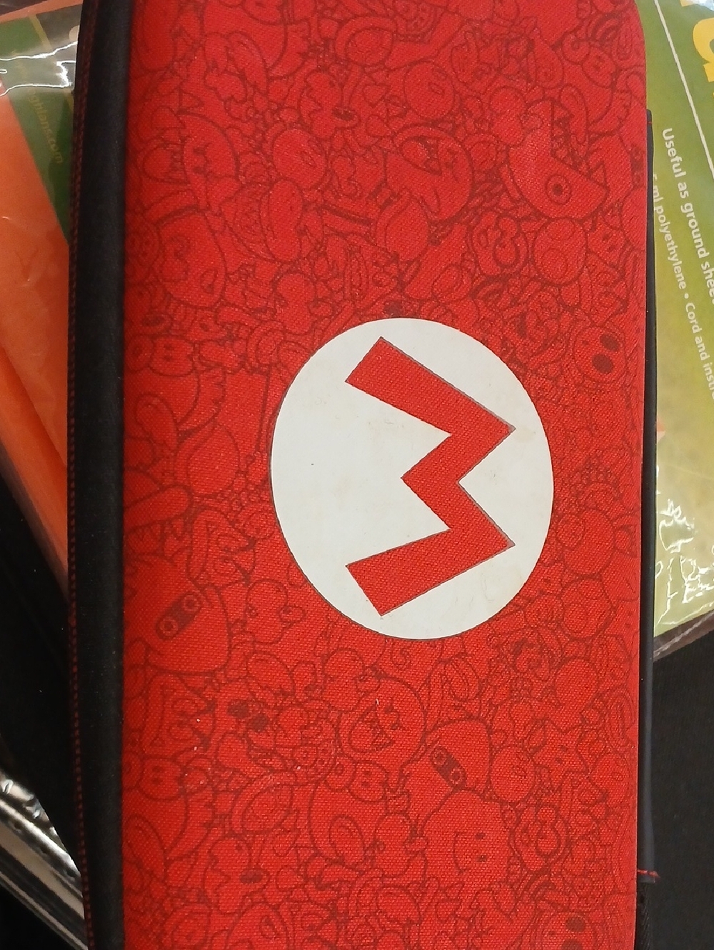 Nintendo Red Patterned Protective Tablet Case